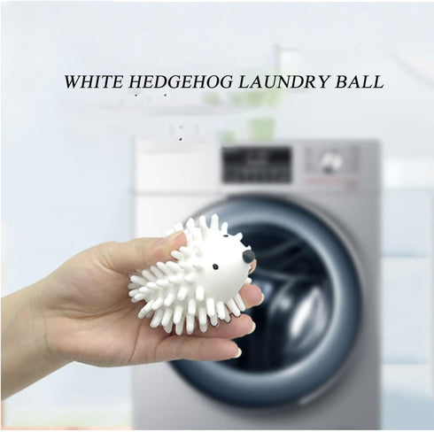 2pcs Silicone Hedgehog Laundry Balls - Anti-tangling and Stain-Removing Laundry Balls for Washing Machines