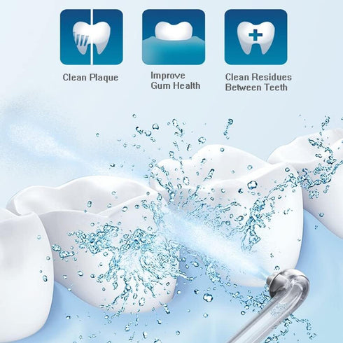 2PCS Oral Irrigator Nozzle for Philips Soni care AirFloss Ultra, Replacement Heads for HX8032/HX8331/HX8340 Models