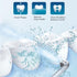 2PCS Oral Irrigator Nozzle for Philips Soni care AirFloss Ultra, Replacement Heads for HX8032/HX8331/HX8340 Models
