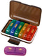 Weekly Pill Organizer Portable Medicine Case Multi-Color Compartments, Travel-Friendly Daily Pill Holder