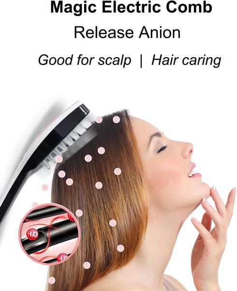 Winyoung Scalp Massager, Electric Scalp Massage Brush, Hair Massage Brush, Electric Head Scratcher, Massage Comb