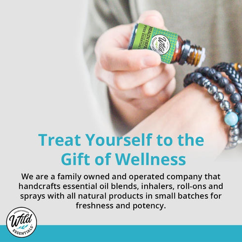 Wild Essentials Lemongrass Essential Oil - 100% Pure, All Natural, No Additives - 10ml