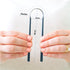 Tongue Scraper - Metal Tongue Cleaner for Adults and Kids, Fights Bad Breath, Luxury Black