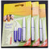 Portable Dental Picks, Mini Travel Plaque and Tartar Remover, Teeth Stain Remover with Chain, Interdental Pick, Tooth