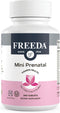 Mini Prenatal Vitamin FREEDA - Kosher Prenatals - Tiny Easy to Swallow Tablets - 240 Count