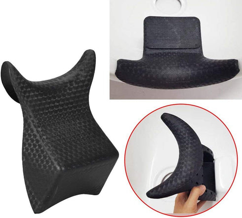 Shampoo Bowl Neck Rest Suction Cushion, PVC Salon Spa Neck Rest Pillows for Hair Washing Backwash Unit (1)