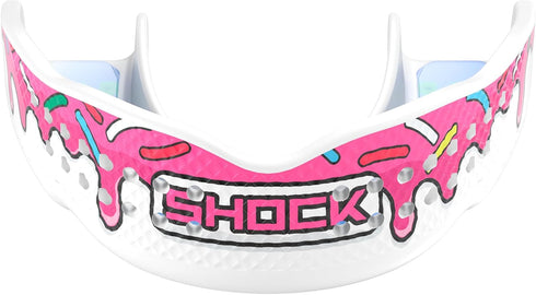 Shock Doctor Sports Mouth Guard, Breathable Low Profile Custom Fit for Basketball, Football, Lacrosse, Hockey
