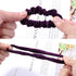 KINGMAS 10 Pcs Velvet Hair Ties Scrunchies, Elastic Flannelette Hair Bands for Women