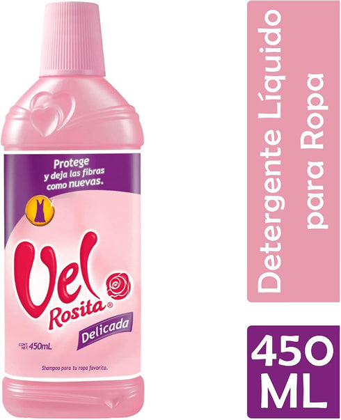 Vel Rosita 450 ml Detergente Liquido para Ropa Delicada