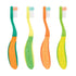 Practicon SmileGoods Y241 Turtle Toothbrush, 24 Tuft Soft Bristle, 72 Individually Packaged Premium Toothbrushes