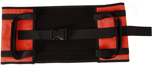 Transfer Belt with PUHandle-for Patient Transfer Lift Sling,Transfer Boards for Elderly Safety Lifting Aids,Home Bed Assist,Quick Release Buckle Easy and Safty (Orange)