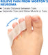 JKcare Pinky Toe Separators & Protectors, Silicone Little Toe Spacer for Overlapping, Curled, Hammer Toe, Tailor’s