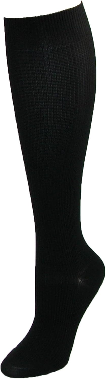 Think Medical Unisex, Solid Compression Socks BLACK NS