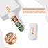 Portable Travel Pill Box, Slim Flat 2 PCS Waterproof Medication Case with 3 Compartments for Young Men Vitamins