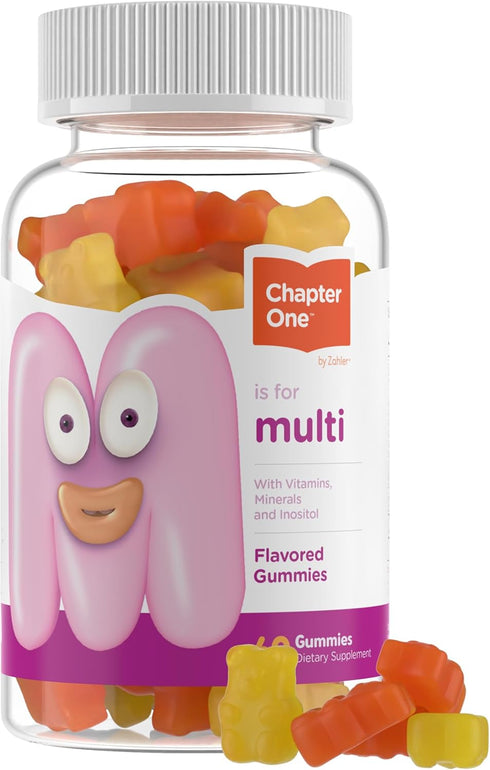 Zahler - Chapter One Kids Multivitamin Gummy with 13 Vitamins & Nutrients