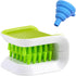 Blade Knife Cleaner, Double-Sided Kitchen Washing Brush, Multifunctional Knife Sponge with Silicone Funnel (1 PC)