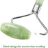 kimkoo 3 in 1 Jade Roller and Gua Sha Kit, 100% Real Natural Jade Stone Facial Massager Tool for Anti Aging