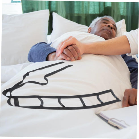 Lightweight Bed Rail for Seniors - Wake-Up Assist Rope Ladder