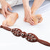 Massage Roller Tool with Metal Balls, Handheld Back and Neck Massager for Self Myofascial Release and Muscle