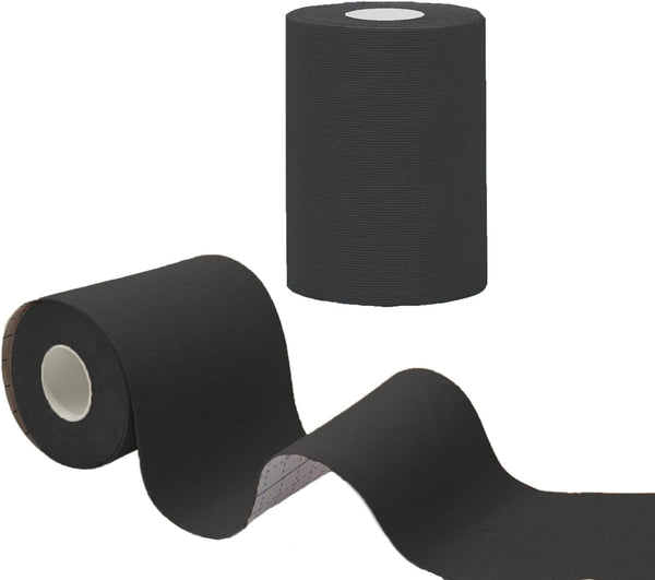 Kinesiology Tape,2Roll Waterproof Muscle Support Adhesive Sport Tape,|3in x 5.5yd|Medical Grade Cotton