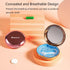 Solid Orthodontic Retainer Case with Magnetic Closure, 1 Pcs Retainer Case + 1 Pcs Aligner Remover Hook + 1 Pcs Brush