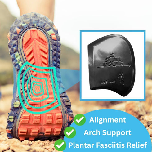 Shoe Bubble Orthotic Insole Memory Gel Insoles for Plantar Fasciitis, Pronation, Heel Pain, Arch Supports, Midfoot