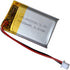 3.7v 402030 220mAh Lithium Polymer Replacement Battery for Bluetooth Headset, Watch, MP3 Player, Dash Cam and More