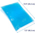 BeKOOOL Cooling Soft Gel Pillow, Reusable Relief for Migraines, Neck Strain, Fever - Up to 6 Hours of Cooling