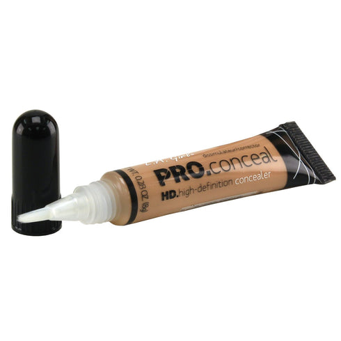LA Girl HD Conceal High Definition Concealer (Medium Beige) - Pack of 3