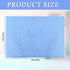 6 Pcs Extra Large Microfiber Cleaning Cloth, 20" x 30" Washable Reusable Large Floor Cloth Rags, Microfiber Towels for Mop Cleaning Office Bathrooms Housekeeping (Blue, White) by CODOHI