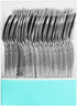 Hammered Set, 120ct. Celebrate It Silver Plastic Cutlery