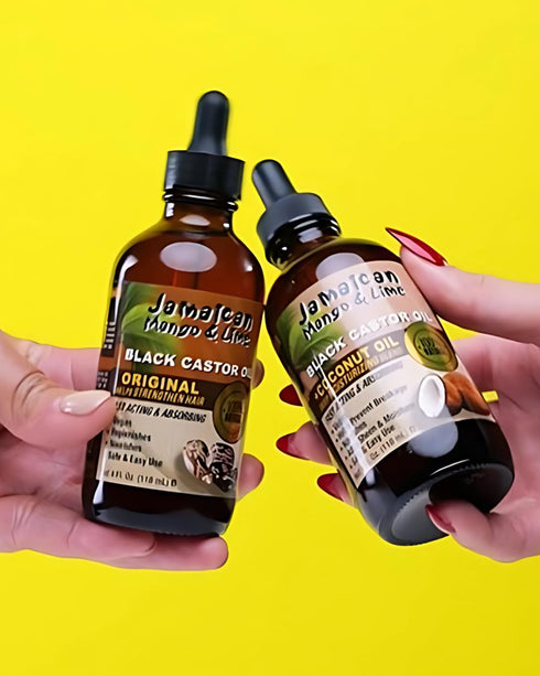 Jamaican Mango & Lime Black Castor Oil - 2 Fl Oz Bottle