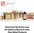 Jadience Muscle & Joint Massage Cream 8 Oz - All Natural Asian Formula - Analgesic Pain Relief - Made In The USA