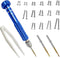 PTSLKHN Eye Glass Repairing Kit, Eyeglass Screwdriver with Screws, Small Precision Screwdriver, 15 Types Eyeglass Screws