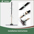 Eyliden Floor Squeegee Scrubber: Soft Floor and Window Squeegee with Telescopic Handle for Bathroom and Kitchen
