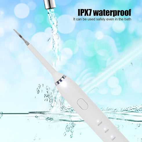 Multi-Functional Electric Toothbrush, Oral Irrigator with Face Brush, Mouth Mirror, Ultrasonic Teeth Cleaning Device,