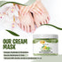 SPA REDI Body and Foot Cream Mask, Lemon and Lime, 16 Oz, Hydrating Pedicure Massage for Tired Feet