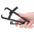 Body Fat Caliper, Skinfold Caliper Body Fat Tester Made of Black Plastic