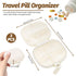 Sekonow 3 Pack 7 Travel Pill Organizer, Compartments Cute Portable Pill Case Small Medicine Organizer Box Vitamin
