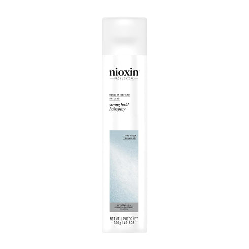 Nioxin Density Defend Styling Strong Hold Hairspray - 10.6 oz for Long-Lasting Hairstyles