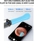 RSRNKXC 1080P 6 Lights,IP67 8 Ear Wax Removal Kit,Earwax Removal Tools with HD Camera and LED Waterproof,Multi-Purpose