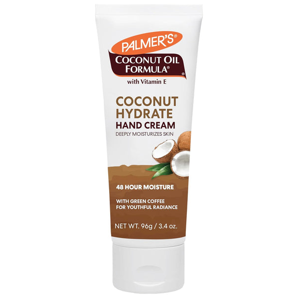 Palmer's Coconut Oil Formula Hand Cream, Moisturizing Lotion for Dry Skin, Travel Size 3.4 Ounce