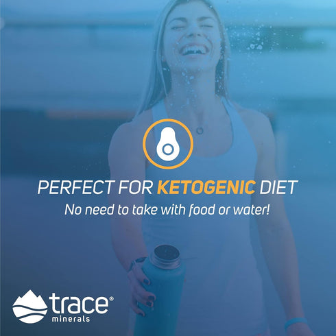 Trace Minerals | ConcenTrace Capsules | Daily Magnesium & Potassium Supplement | Vegan, Non-GMO, Gluten-free | 90