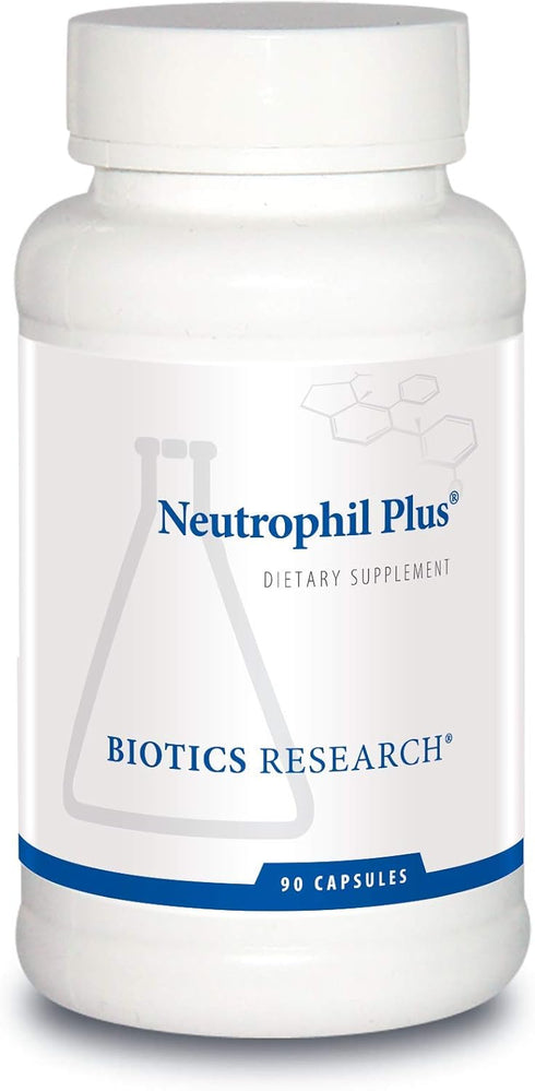 Biotics Research Neutrophil Plus, Immune Support with Maitake Mushroom, Optimal Immune Function, 90 Caps