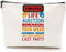 Theatre Life Cosmetic Bag Pouch for Musical Theatre Drama Lover Gifts, Comedy Tragedy Mask Bag for Women