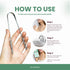 Stainless Steel Tongue Scraper for Adults with Travel Case, 2 Pack for Daily Hygiene and Bad Breath Reduction