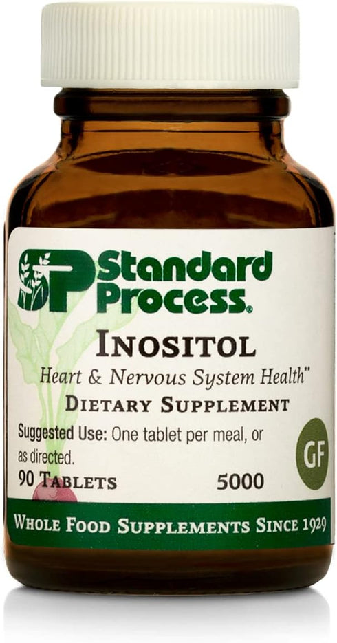 Standard Process Inositol Whole Food Nervous System Supplements, Heart Health & Liver Support with Inositol Powder, 90
