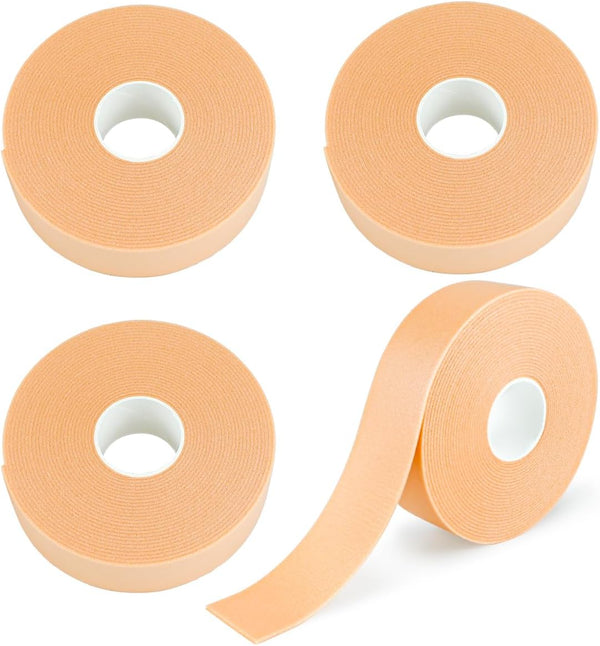 UPIQNG 4 Rolls Blister Tape Foot Cushion Pads Waterproof Moleskin Tape Foot Care