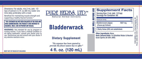 Pure Herbs (4 oz.) , Ltd. Bladderwrack