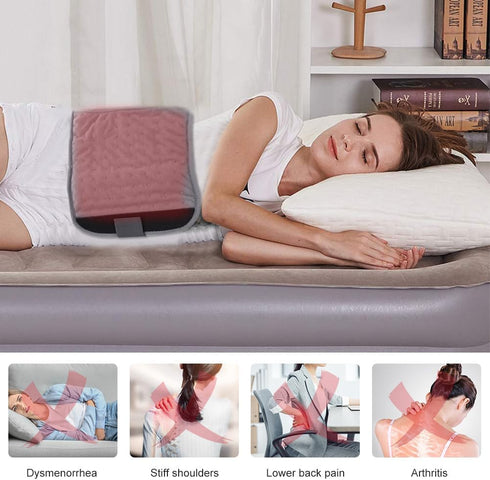 NORMIA RITA 3 Heating Belt, Large Area Far Infrared Heat Pad with Temperature Levels, Adjustable Waist Warmer for Men